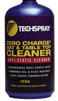 Cleaner, Mat/Table Top, ESD, Zero Charge  Tech Spray, Inc.